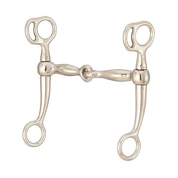 4 1/2" BREAKING SNAFFLE SS by Kelly Silver Star by Tough-1