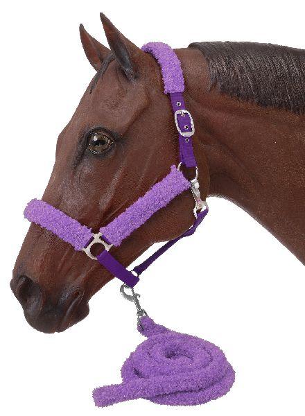 Fuzzy Halter And Lead Set