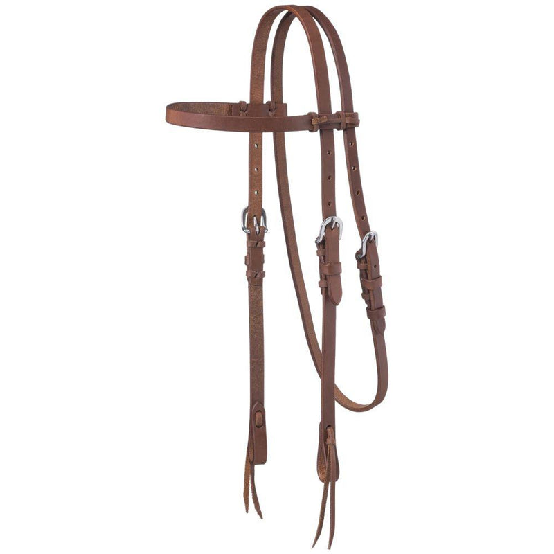 HARNESS BROW H/S TIE ENDS by Tough-1