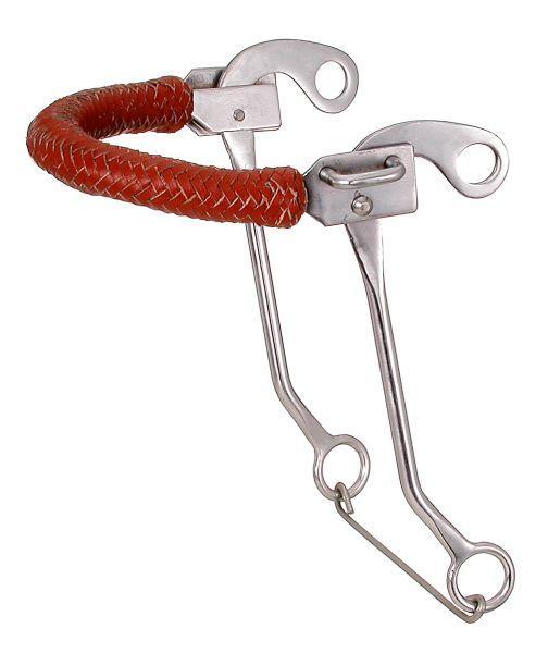 Kelly Silver Star Braided Leather Nose Hackamore