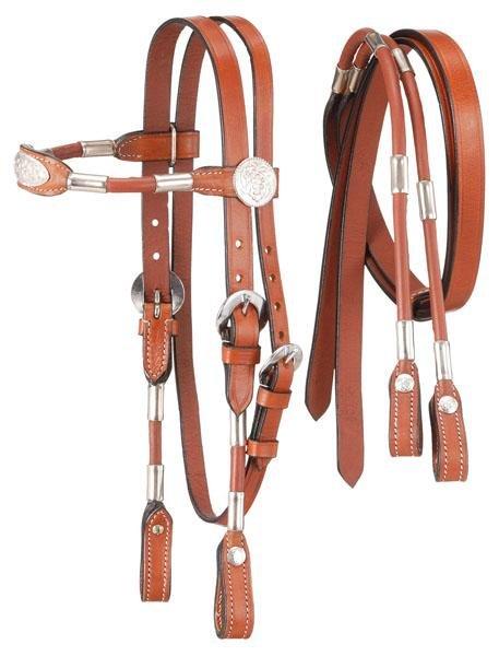 Miniature Poco Headstall With Reins