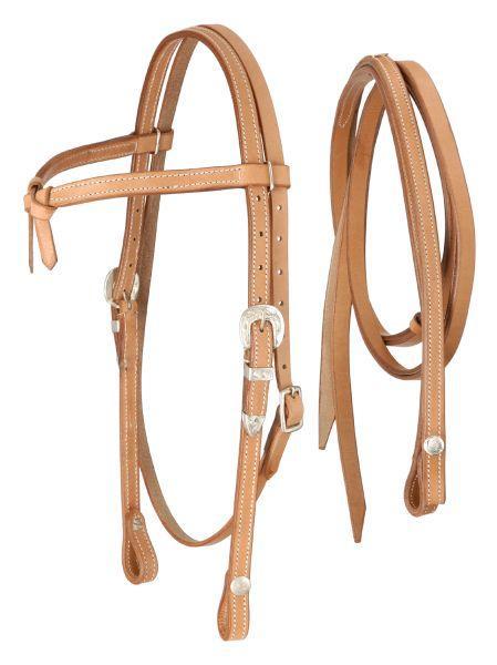 Royal King Futurity Browband W/ Silver Buckle Headstall