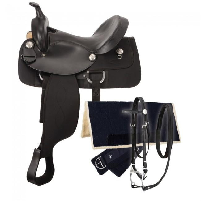 Synthetic Gaited Trail Saddle a King Series Saddle by Tough1