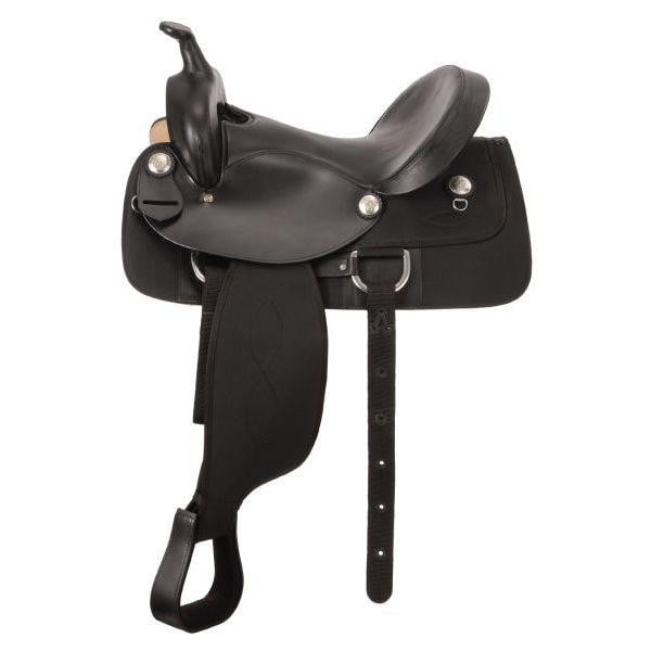 Synthetic Gaited Trail Saddle a King Series Saddle by Tough1