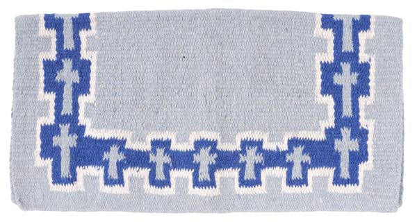 Tough-1 Wool Saddle Blanket Crosses Design